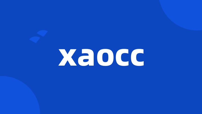 xaocc