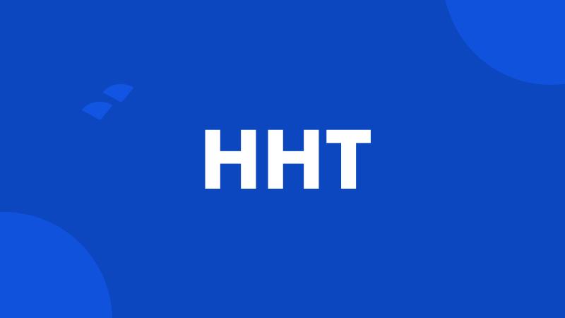 HHT