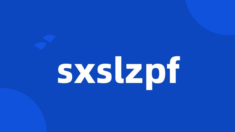 sxslzpf