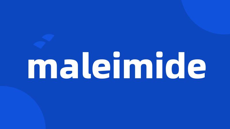 maleimide