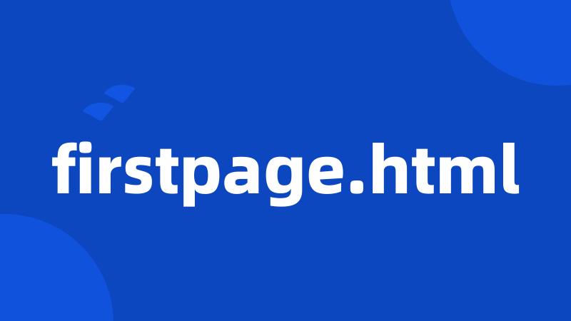 firstpage.html
