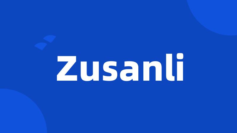 Zusanli