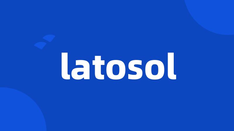 latosol