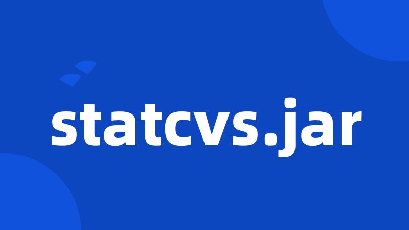 statcvs.jar