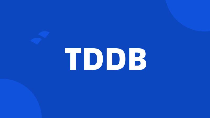 TDDB