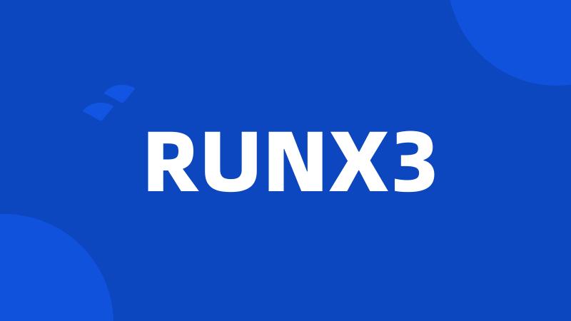 RUNX3