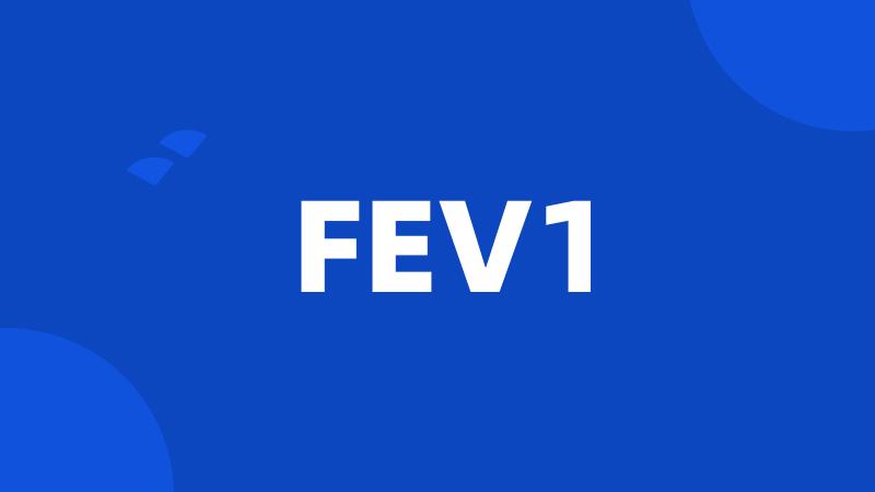 FEV1