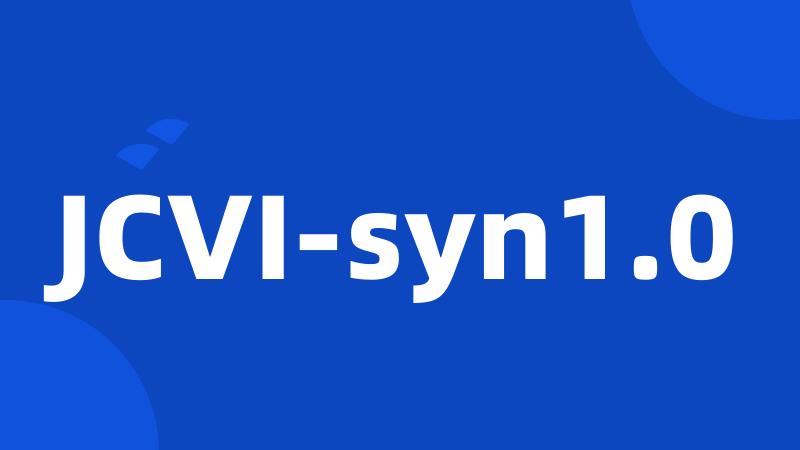 JCVI-syn1.0