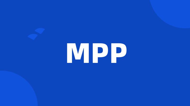 MPP