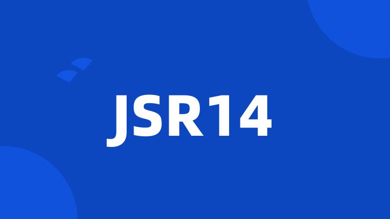 JSR14