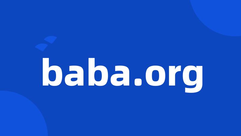 baba.org