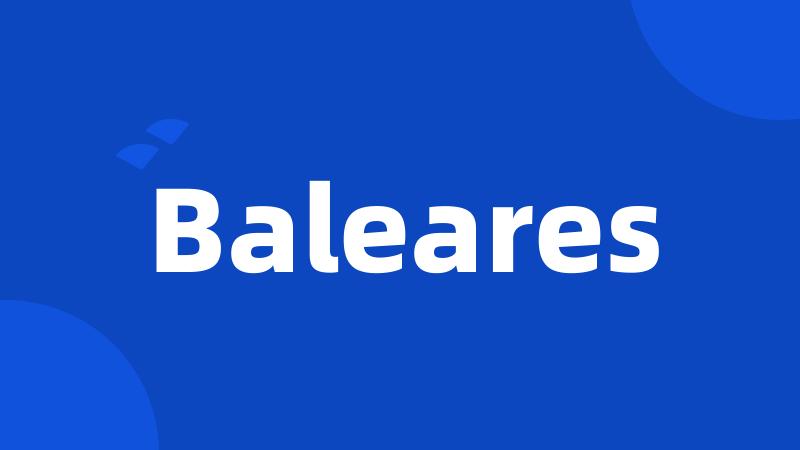 Baleares