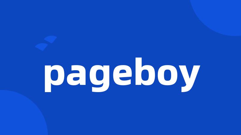 pageboy