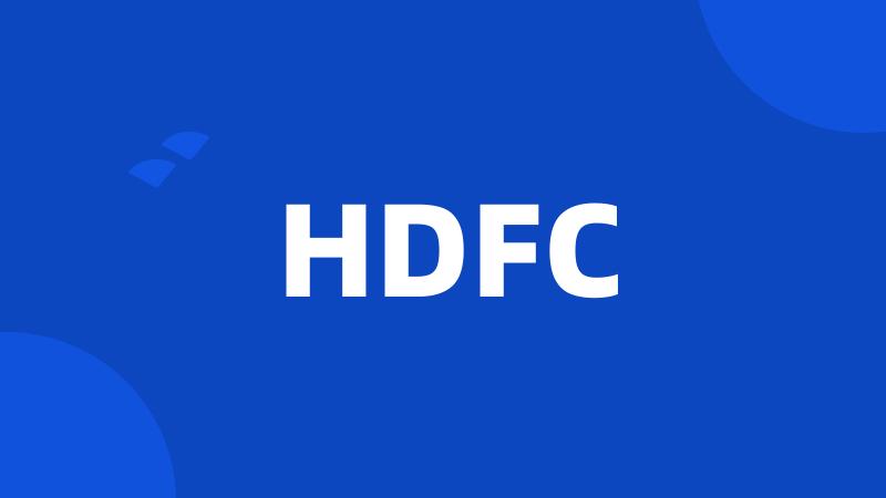 HDFC