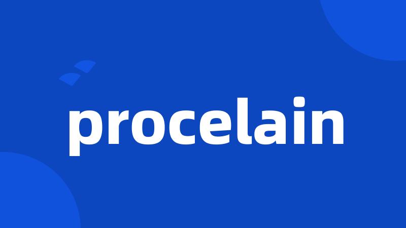 procelain