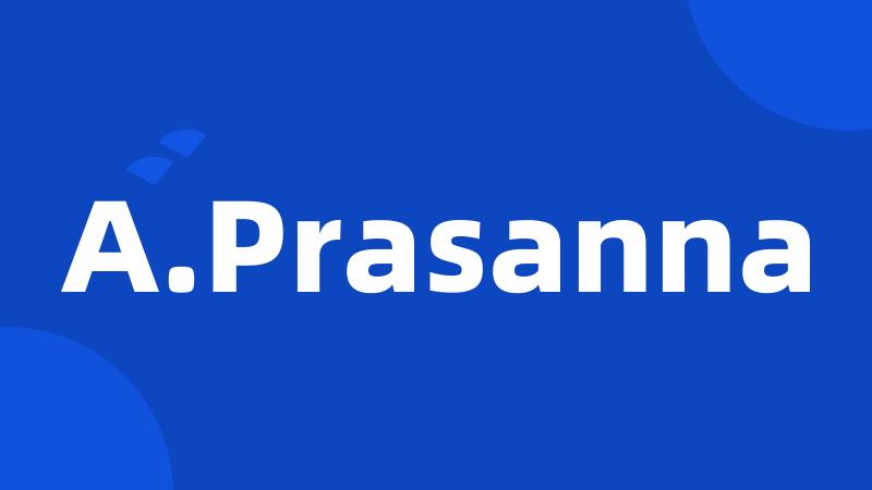 A.Prasanna