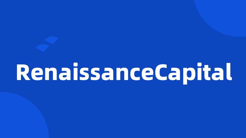 RenaissanceCapital