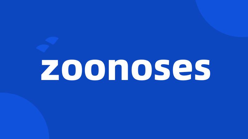 zoonoses