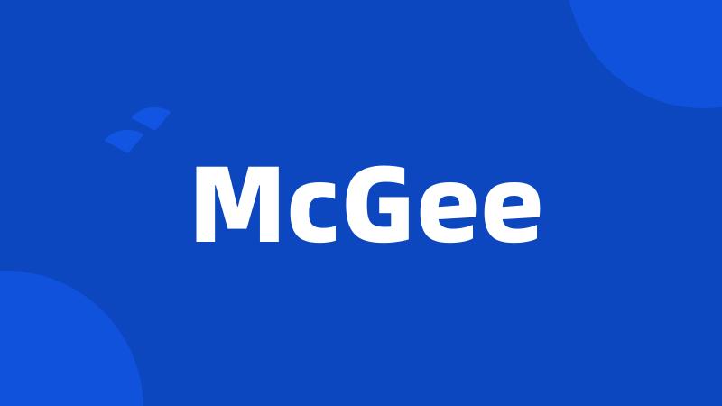 McGee