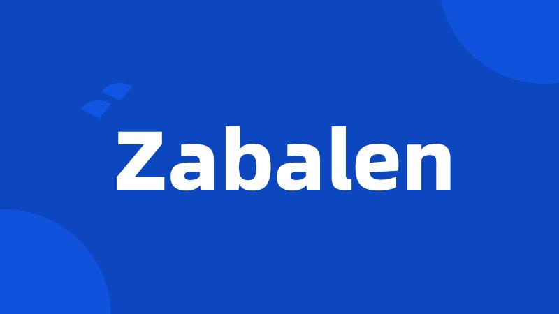 Zabalen