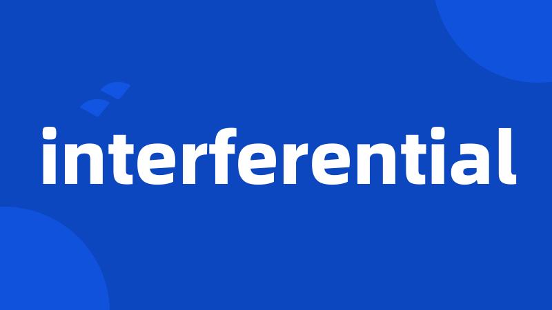 interferential