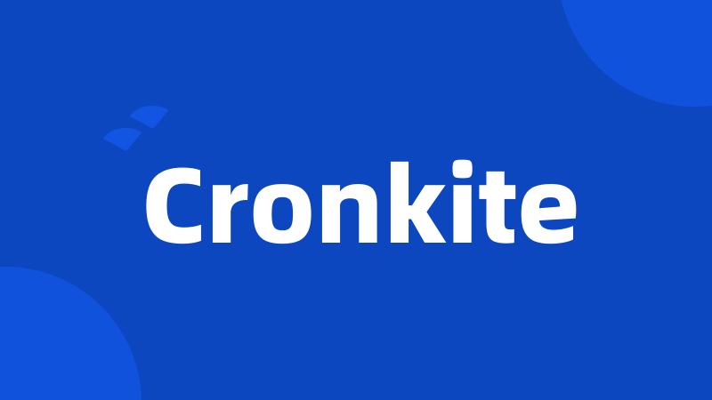 Cronkite