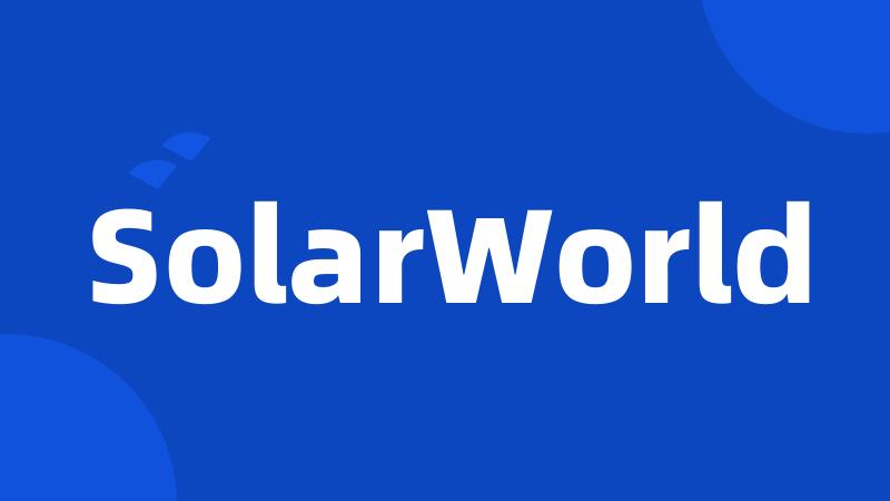 SolarWorld