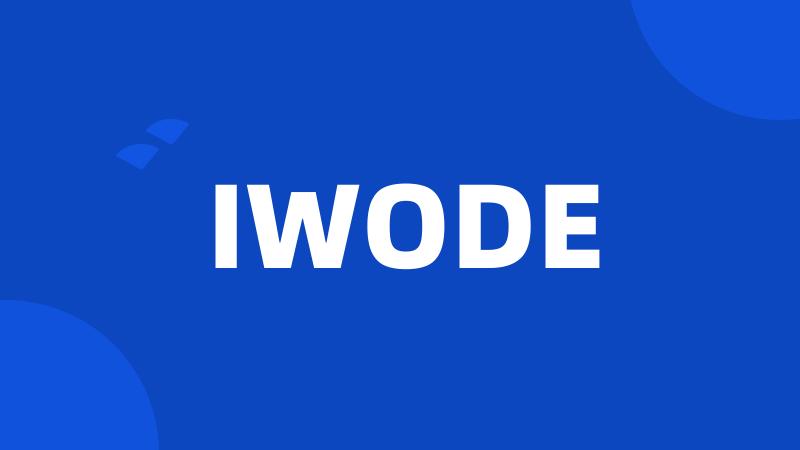 IWODE