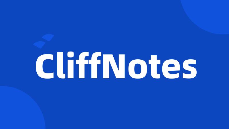 CliffNotes