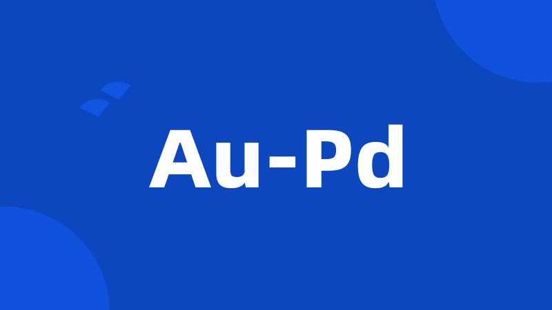 Au-Pd