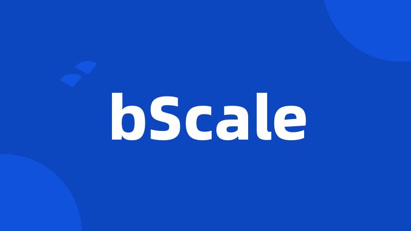 bScale