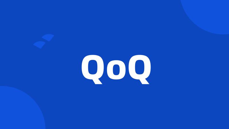 QoQ