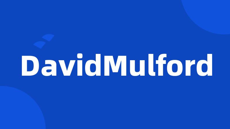 DavidMulford