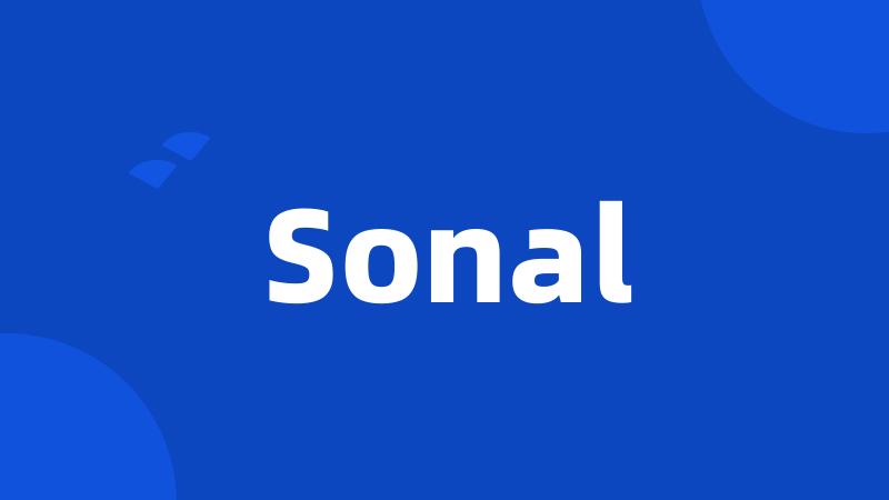 Sonal