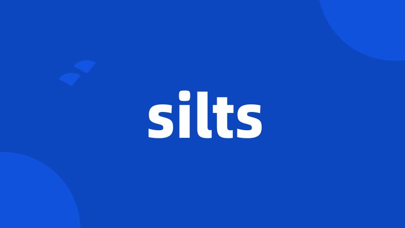 silts