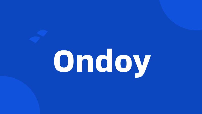 Ondoy