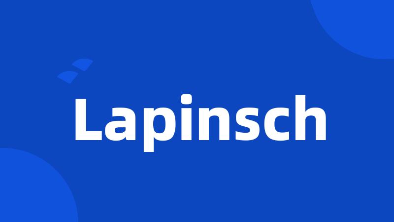 Lapinsch