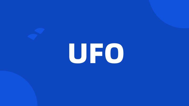 UFO