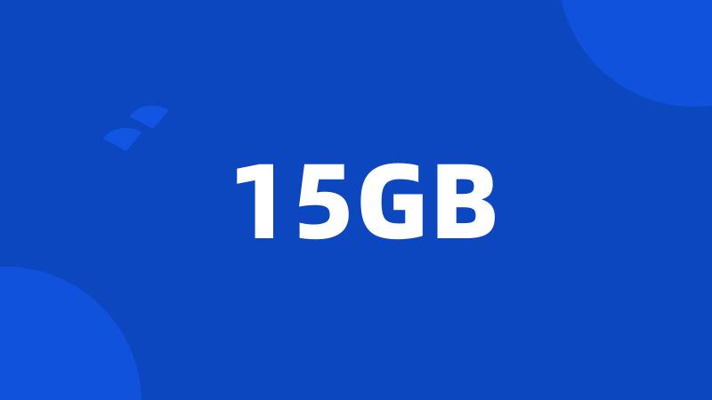 15GB