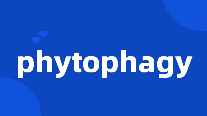 phytophagy