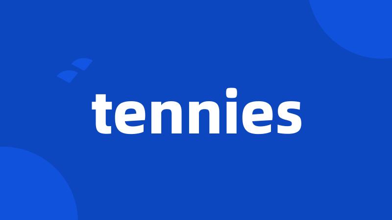 tennies