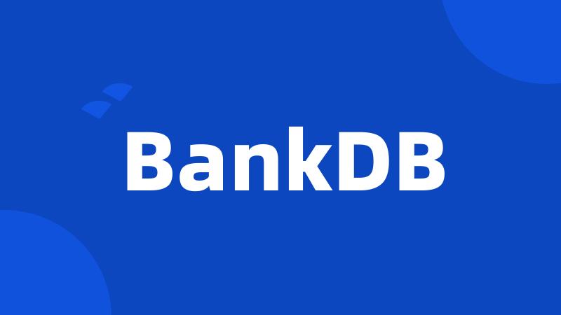 BankDB