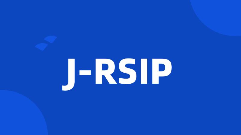 J-RSIP