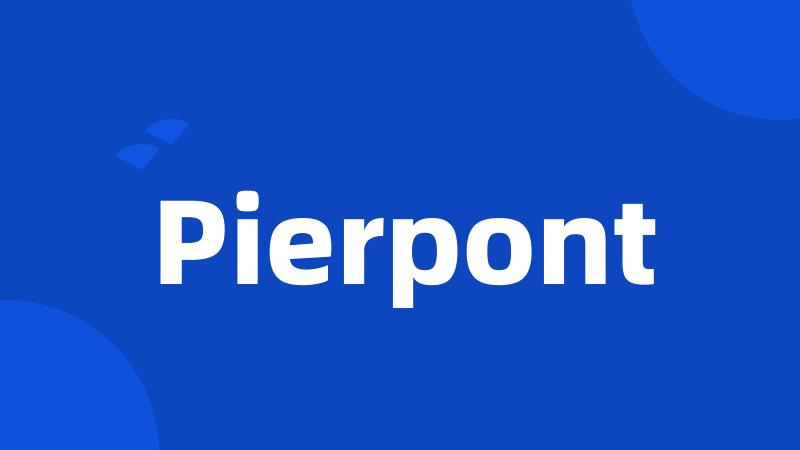 Pierpont