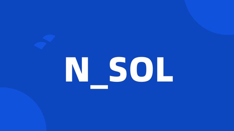 N_SOL