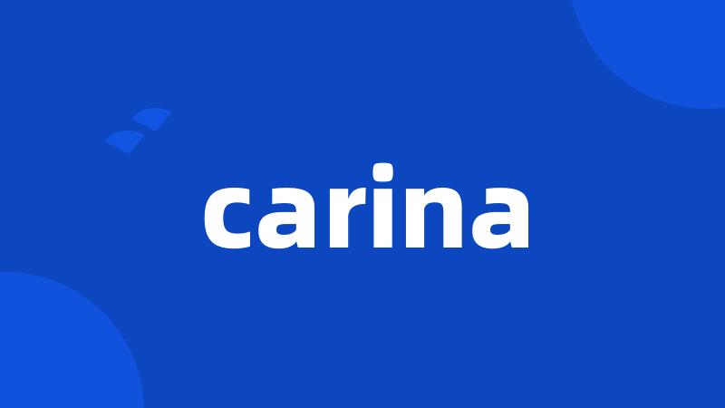 carina