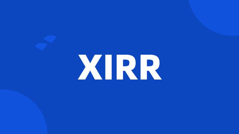 XIRR