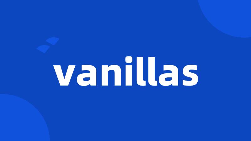 vanillas