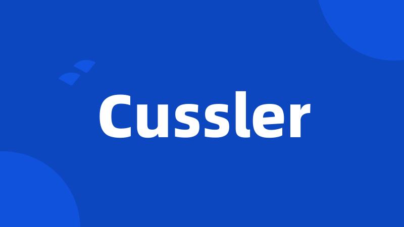 Cussler