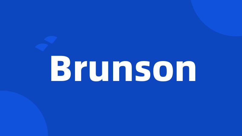 Brunson